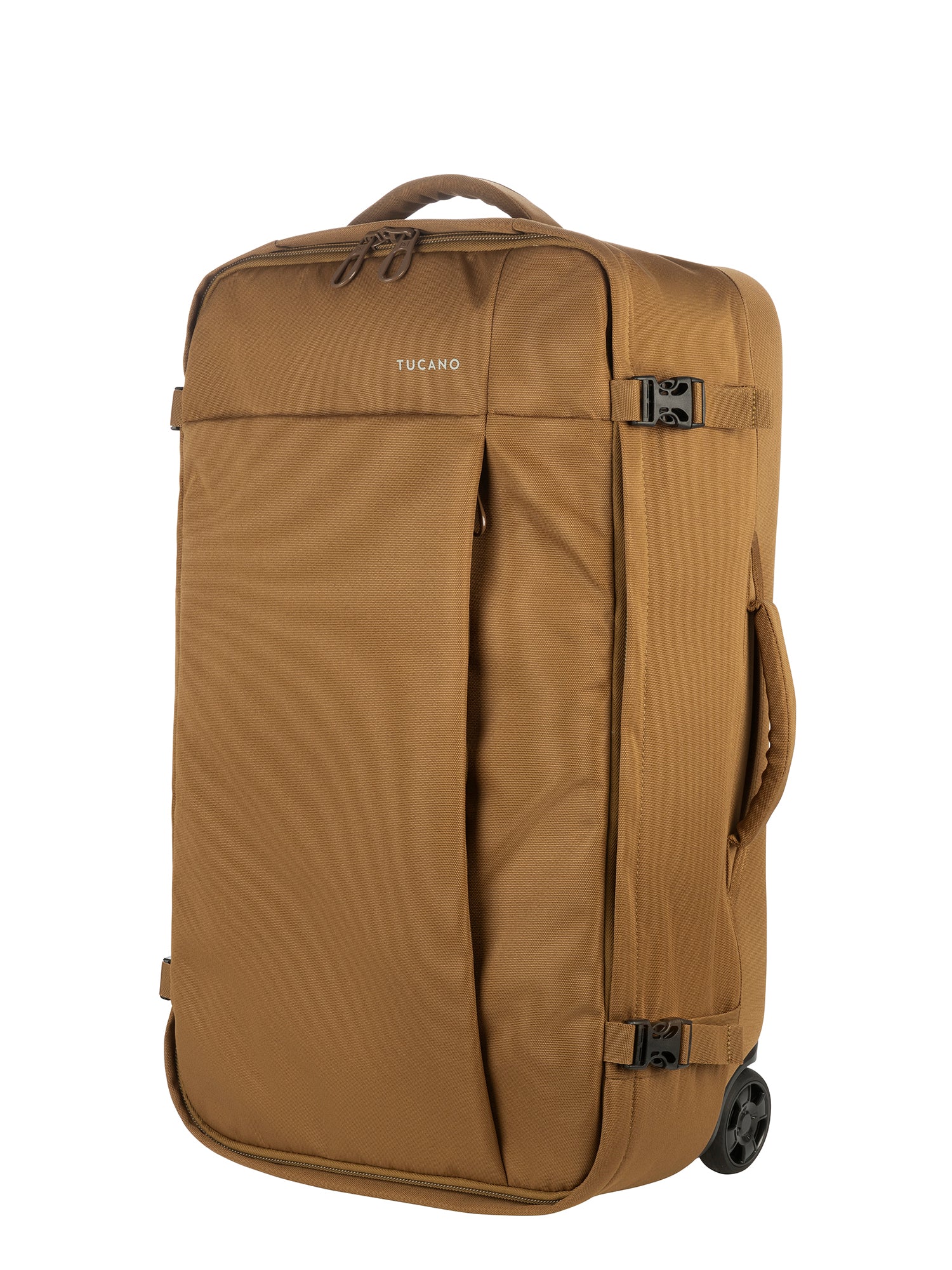 Valigia Unisex Eco PET Riciclato BTRTUG-M-Marrone Tucano