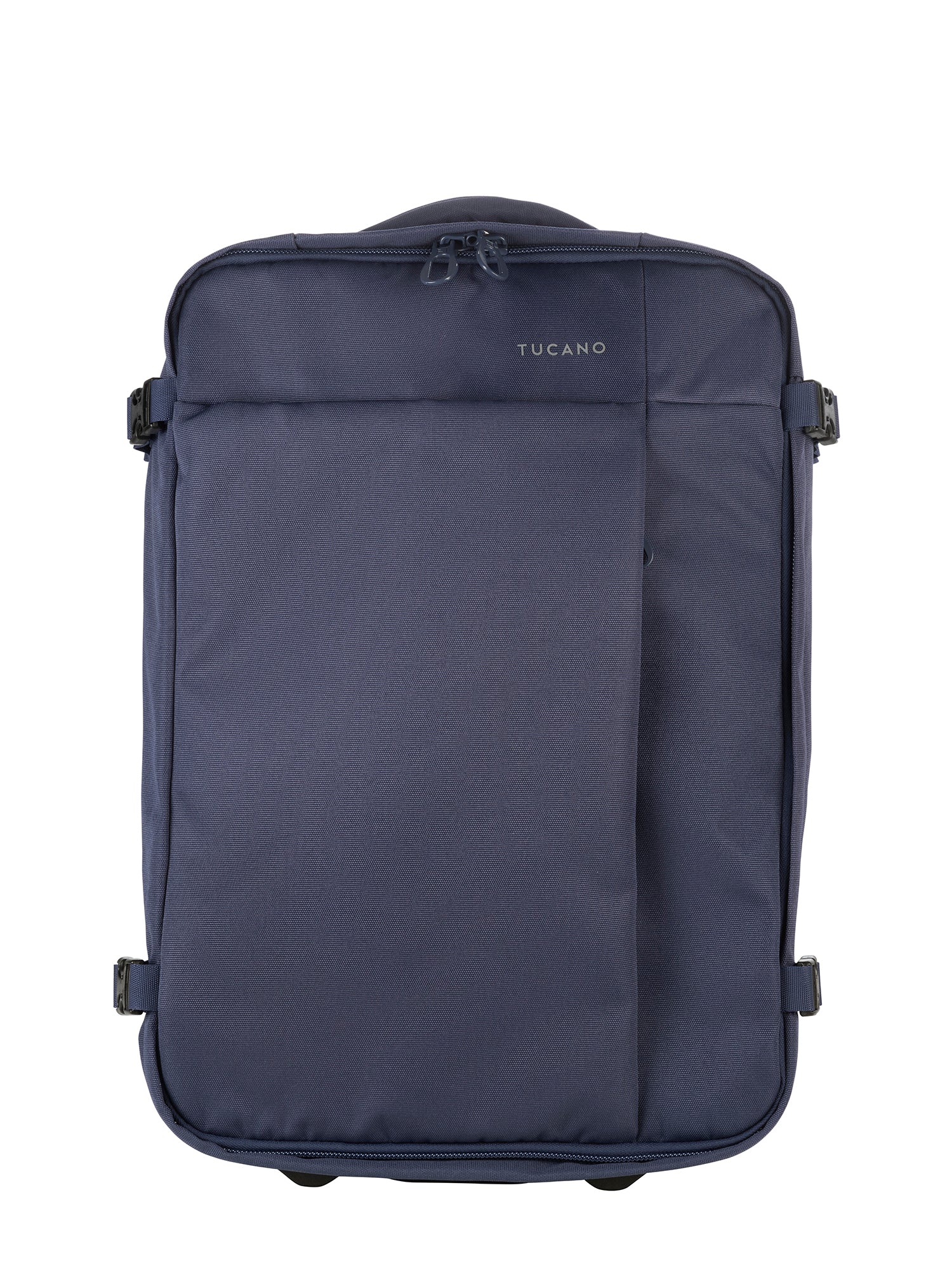 Valigia Unisex Riciclata Con Zip BTRTUG-S-Blu Tucano