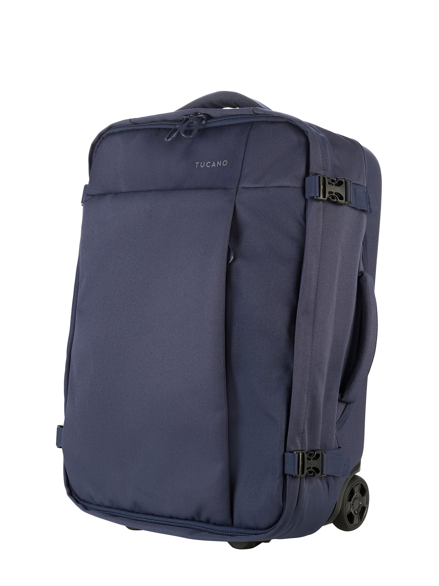 Valigia Unisex Riciclata Con Zip BTRTUG-S-Blu Tucano