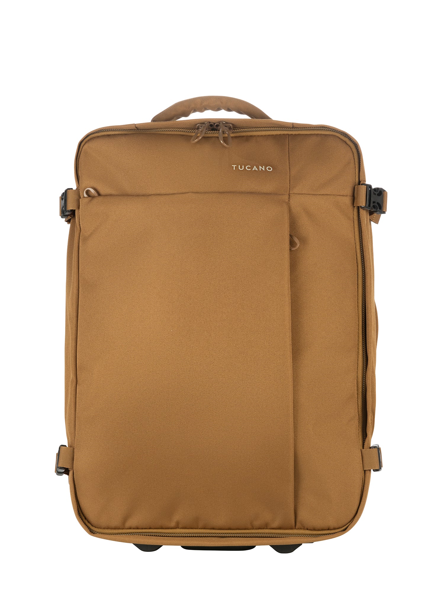 Valigia Unisex Riciclata Con Zip BTRTUG-S-Marrone Tucano