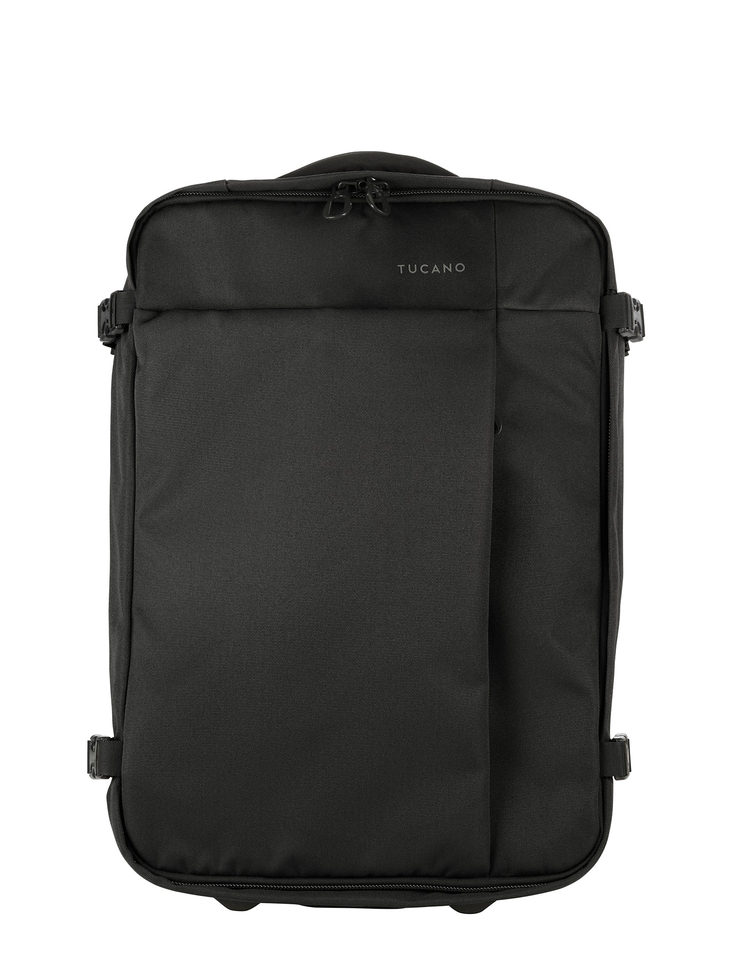 Valigia Unisex Riciclata Con Zip BTRTUG-S-Nero Tucano