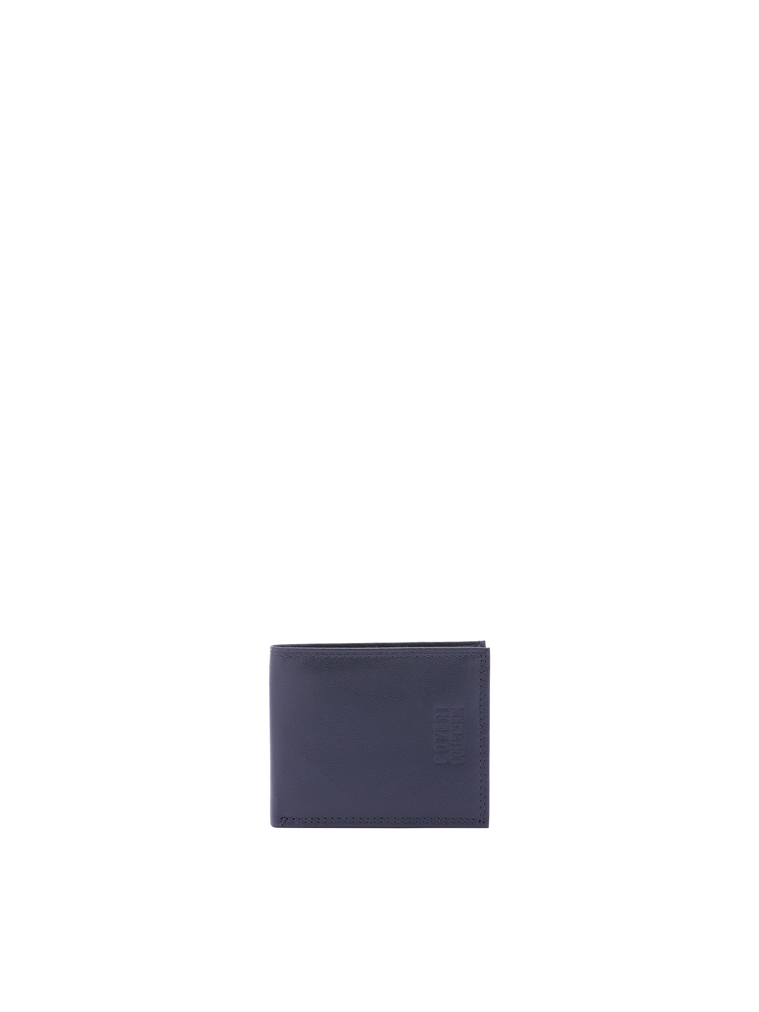 Portafoglio uomo in vera pelle Casual CC408-992-BLU Coveri Collection