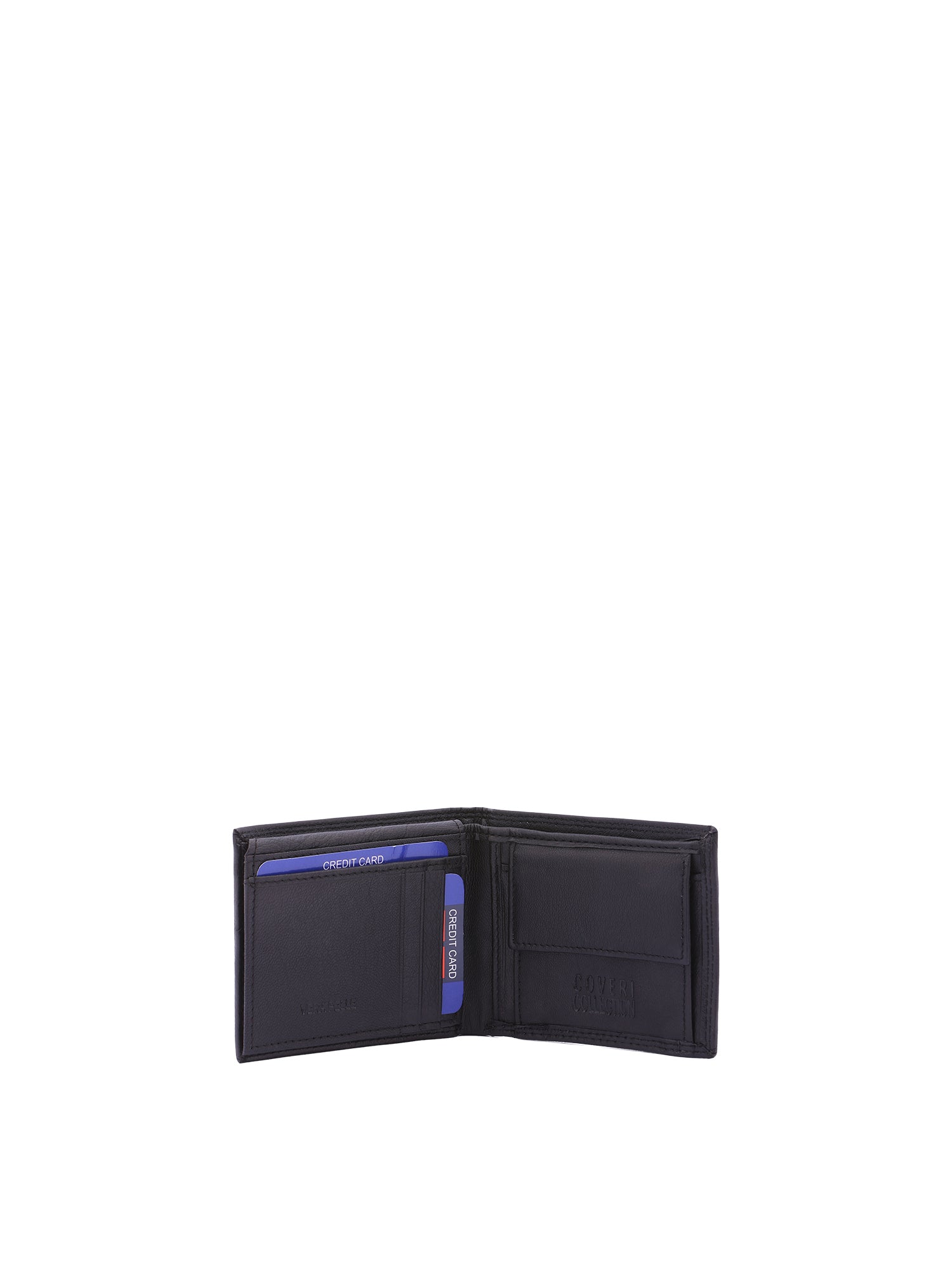 Portafoglio uomo in vera pelle Casual CC408-992-NERO Coveri Collection