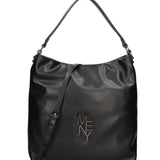 Borsa a mano da donna 100% gomma EVELYN NY-BLACK-CDF Marc Ellis