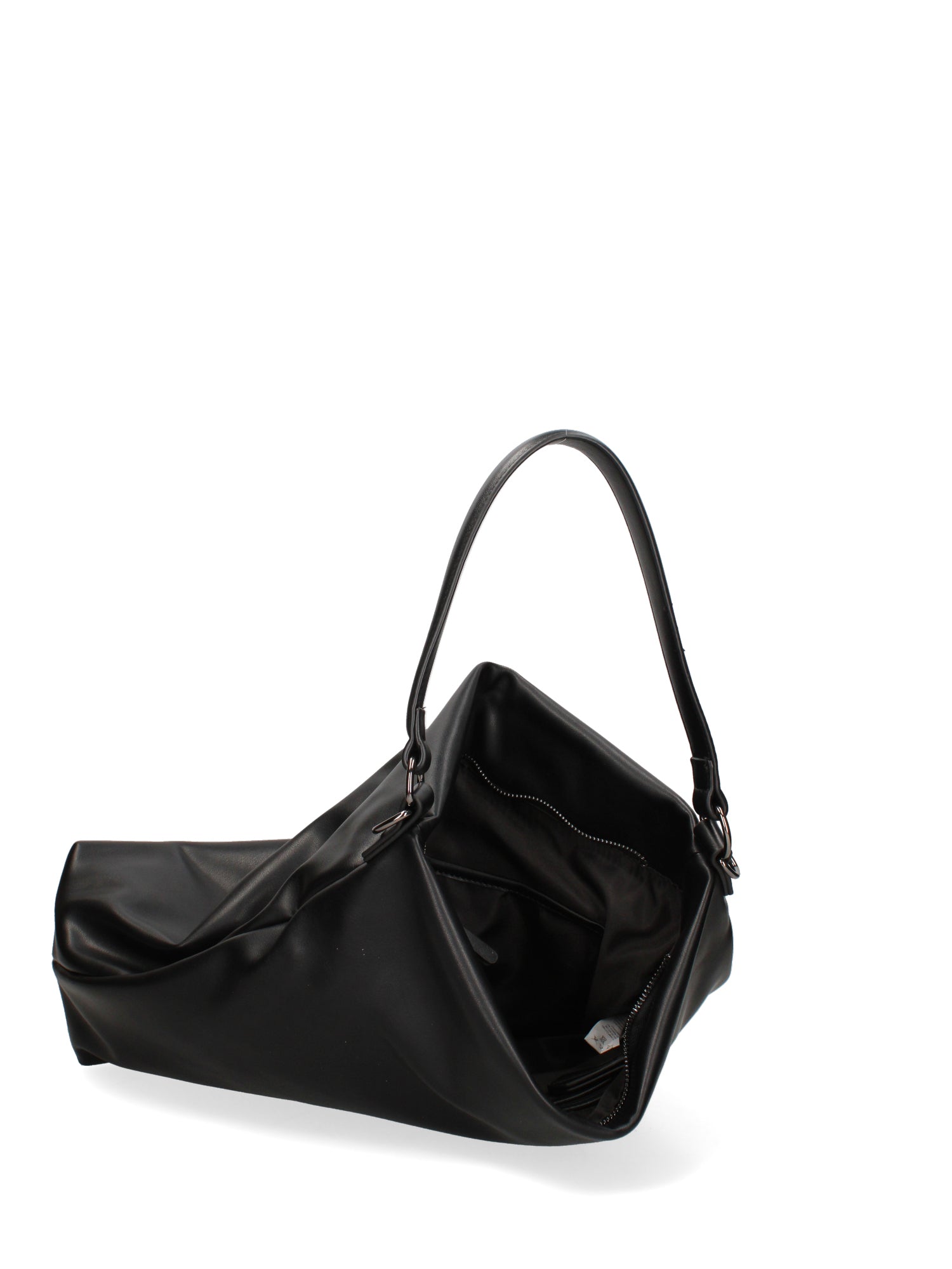 Borsa a mano da donna 100% gomma EVELYN NY-BLACK-CDF Marc Ellis