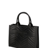 Borsa a mano da donna 100% gomma FLAT BUBY WAVE M -BLACK-CDF Marc Ellis