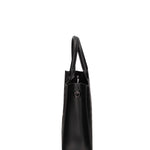 Borsa a mano da donna 100% gomma FLAT BUBY WAVE M -BLACK-CDF Marc Ellis