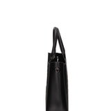 Borsa a mano da donna 100% gomma FLAT BUBY WAVE M -BLACK-CDF Marc Ellis
