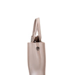 Borsa a mano da donna 100% gomma FLAT BUBY WAVE M -STONE-CDF Marc Ellis