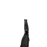 Borsa a mano da donna 100% gomma FLAT CIRCLE-BLACK-BLACK Marc Ellis