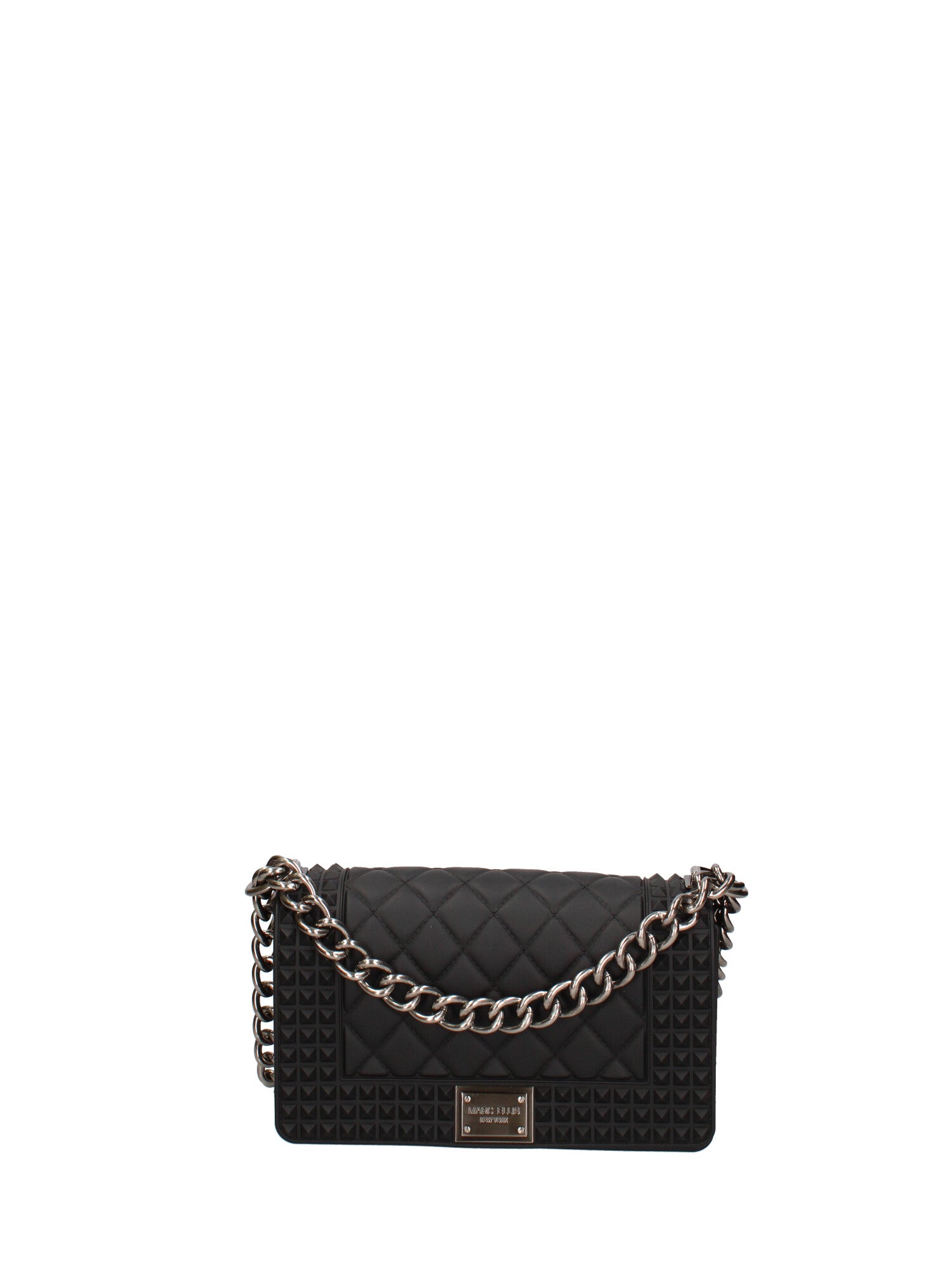 Borsa a mano donna 100% gomma FLAT PENKA S-BLACK-BRUSH CDF Marc Ellis