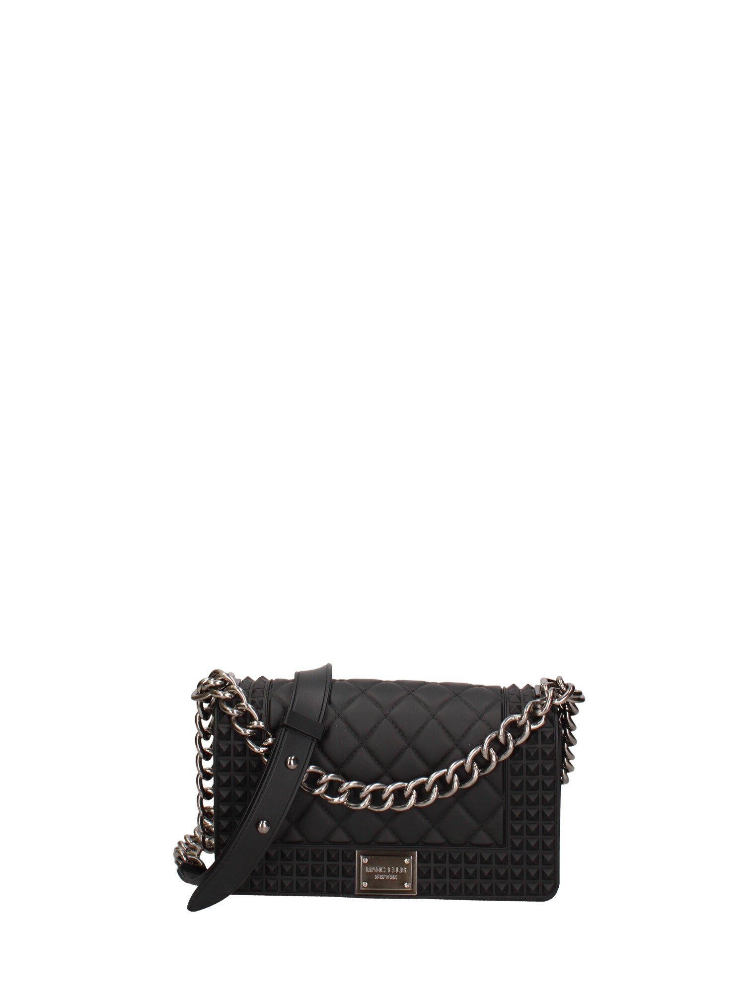 Borsa a mano donna 100% gomma FLAT PENKA S-BLACK-BRUSH CDF Marc Ellis