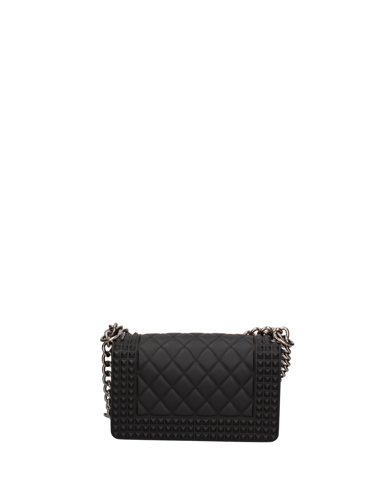 Borsa a mano donna 100% gomma FLAT PENKA S-BLACK-BRUSH CDF Marc Ellis