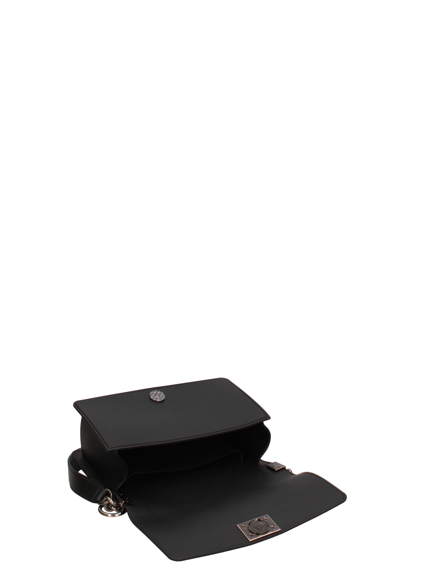 Borsa a mano donna 100% gomma FLAT PENKA S-BLACK-BRUSH CDF Marc Ellis