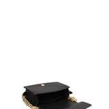 Borsa a mano donna 100% gomma FLAT PENKA S-BLACK-GOLD Marc Ellis