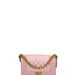 Borsa a mano donna 100% gomma FLAT PENKA S-OLD ROSE-LIGHT OTTONE Marc Ellis