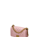 Borsa a mano donna 100% gomma FLAT PENKA S-OLD ROSE-LIGHT OTTONE Marc Ellis