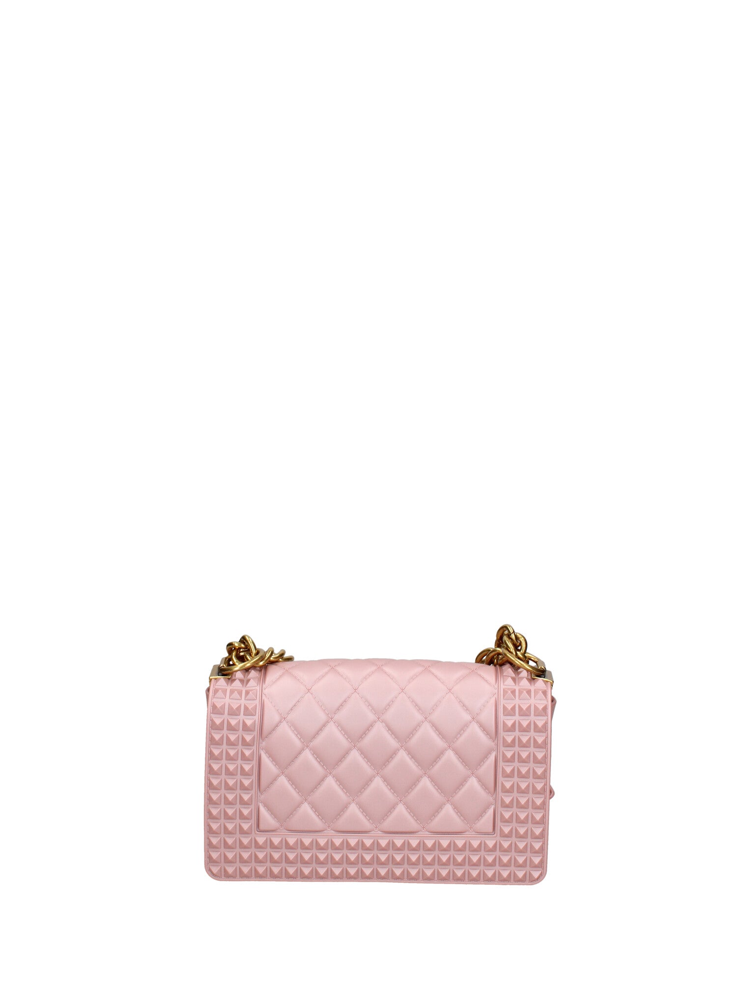 Borsa a mano donna 100% gomma FLAT PENKA S-OLD ROSE-LIGHT OTTONE Marc Ellis