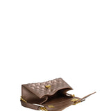 Borsa a mano da donna 100% gomma FLAT RHOMBUS M 24-BRONZE-GOLD Marc Ellis