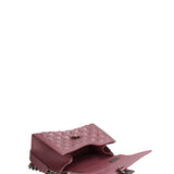 Borsa a mano da donna 100% gomma FLAT RHOMBUS M 24-DARK MAUVE-SATIN CDF Marc Ellis