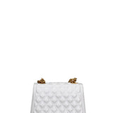 Borsa a mano da donna 100% gomma FLAT RHOMBUS M 24-GLACIER GRAY-LIGHT OTTONE Marc Ellis