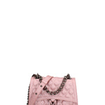 Borsa a mano da donna 100% gomma FLAT RHOMBUS M 24-OLD ROSE-BRUSH CDF Marc Ellis