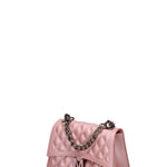 Borsa a mano da donna 100% gomma FLAT RHOMBUS M 24-OLD ROSE-BRUSH CDF Marc Ellis