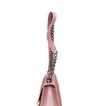 Borsa a mano da donna 100% gomma FLAT RHOMBUS M 24-OLD ROSE-BRUSH CDF Marc Ellis