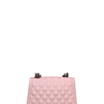 Borsa a mano da donna 100% gomma FLAT RHOMBUS M 24-OLD ROSE-BRUSH CDF Marc Ellis