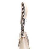 Borsa a mano da donna 100% gomma FLAT RHOMBUS M 24-WHITECAP-BRUSH CDF Marc Ellis