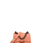 Borsa a mano donna 100% gomma FLAT RHOMBUS S 24-DARK RUST-BRUSH CDF Marc Ellis
