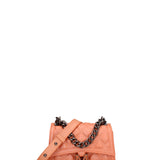 Borsa a mano donna 100% gomma FLAT RHOMBUS S 24-DARK RUST-BRUSH CDF Marc Ellis
