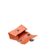 Borsa a mano donna 100% gomma FLAT RHOMBUS S 24-DARK RUST-BRUSH CDF Marc Ellis