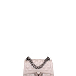 Borsa a mano donna 100% gomma FLAT RHOMBUS S 24-STONE-SATIN CDF Marc Ellis