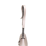 Borsa a mano donna 100% gomma FLAT RHOMBUS S 24-STONE-SATIN CDF Marc Ellis