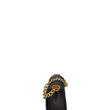 Borsa a mano da donna 100% gomma FLAT S BALL 24-BLACK-LIGHT OTTONE Marc Ellis