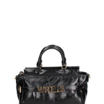 Borsa a mano da donna 100% PVC HEATHER -BLACK Marc Ellis