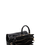 Borsa a mano da donna 100% PVC HEATHER -BLACK Marc Ellis