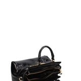 Borsa a mano da donna 100% PVC HEATHER -BLACK Marc Ellis