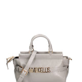 Borsa a mano da donna 100% PVC HEATHER -GLACIER GRAY Marc Ellis