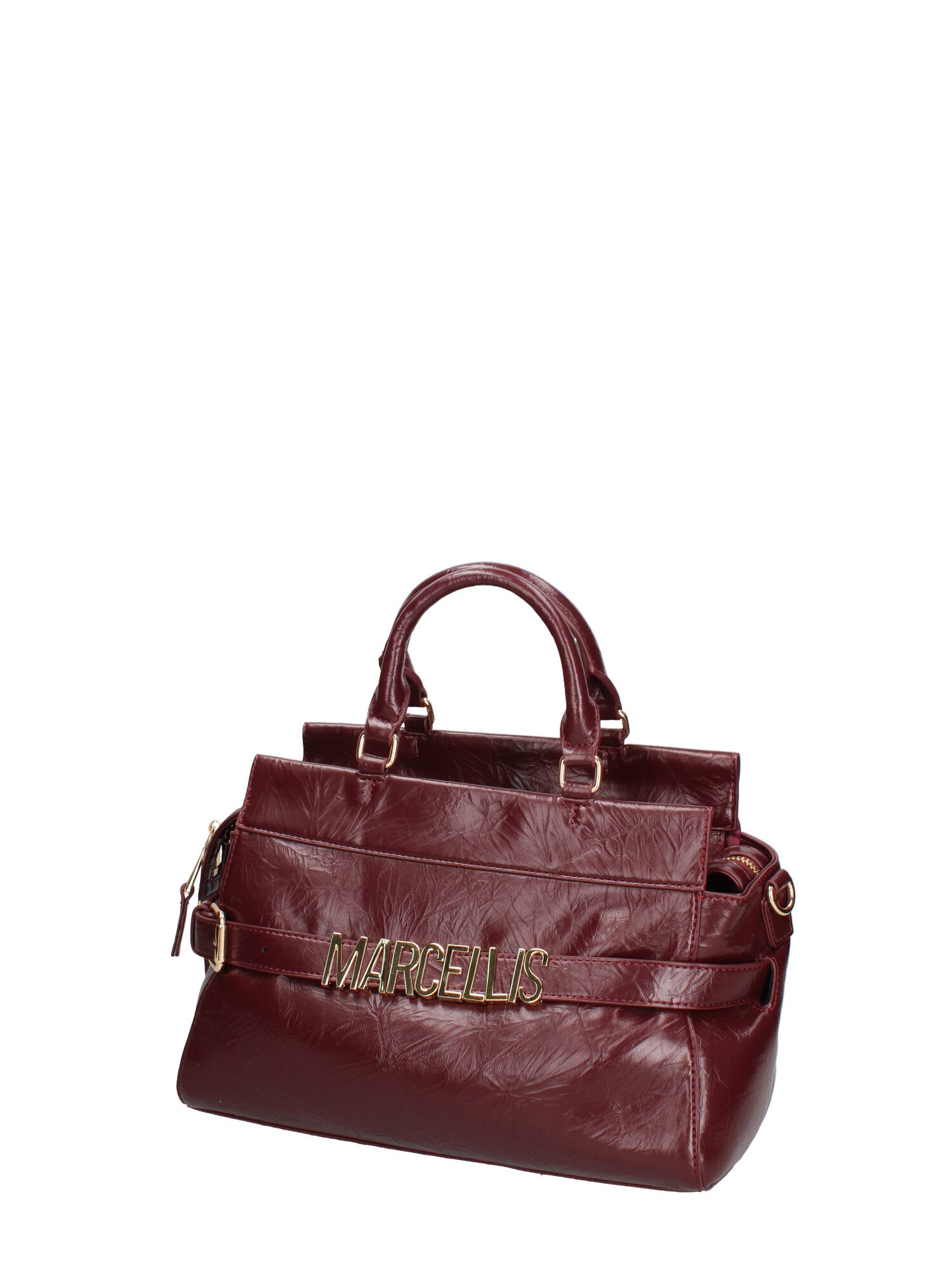 Borsa a mano da donna 100% PVC HEATHER -RIO RED Marc Ellis