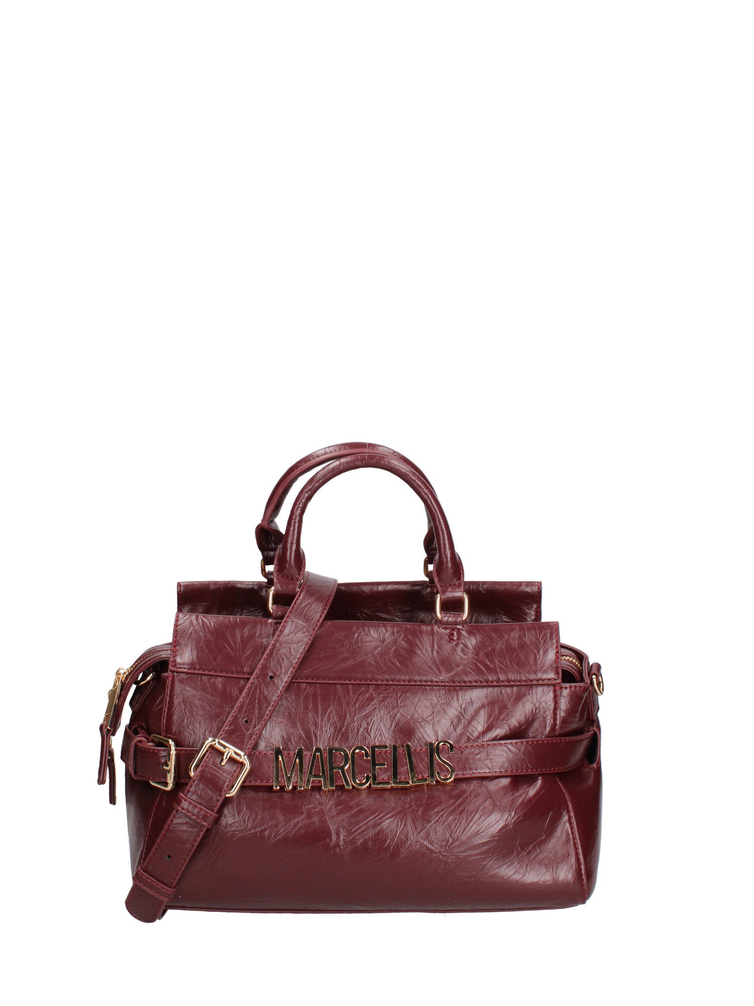 Borsa a mano da donna 100% PVC HEATHER -RIO RED Marc Ellis