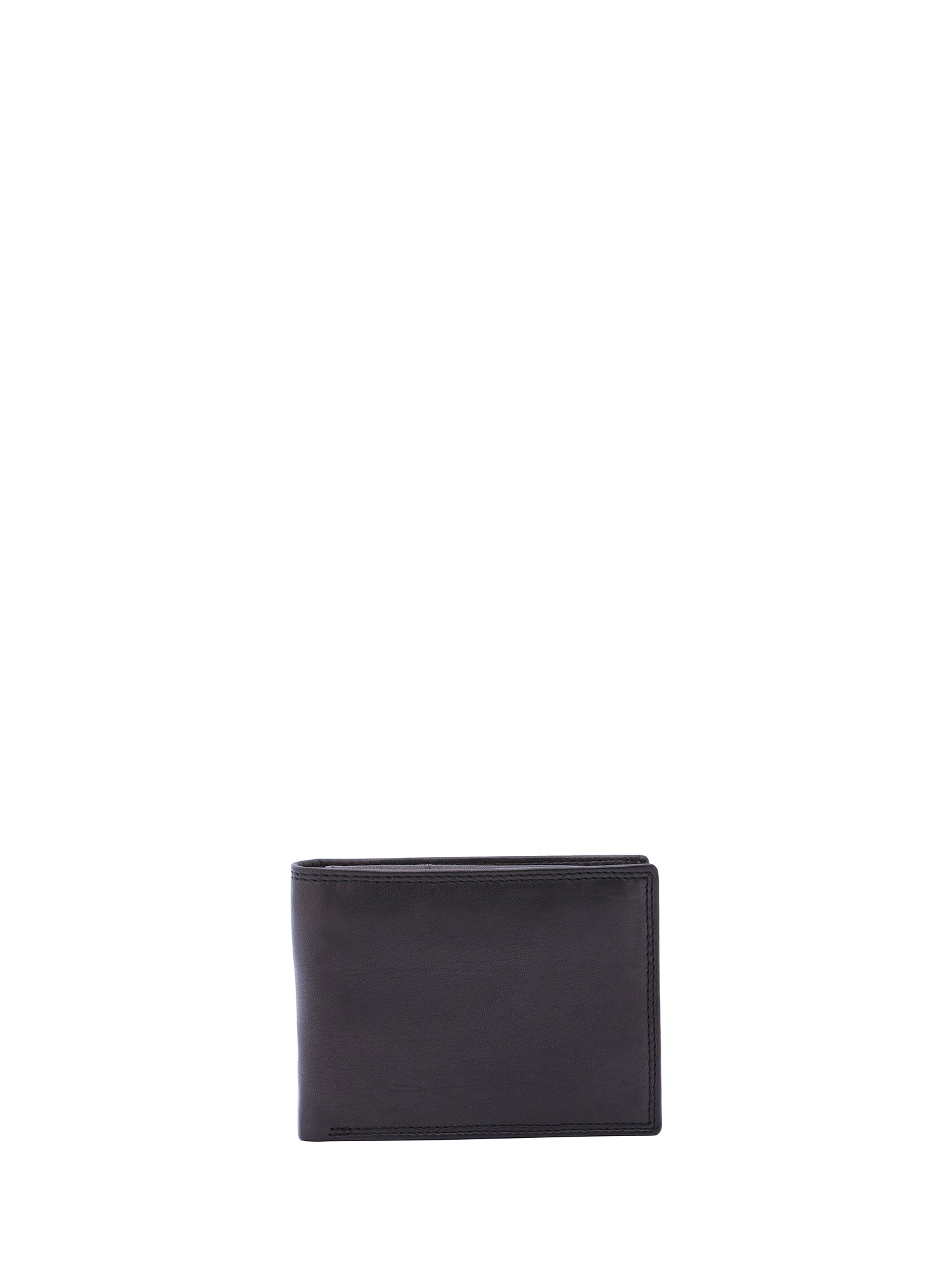 Portafoglio uomo in vera pelle Casual IN-1055-NERO Sergio Valentini