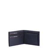 Portafoglio uomo in vera pelle Casual IN-1059-BLU Sergio Valentini