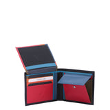 Portafoglio uomo in vera pelle Casual IN-1075-BLACK MULTI Sergio Valentini