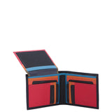 Portafoglio uomo in vera pelle Casual IN-1076-BLACK MULTI Sergio Valentini