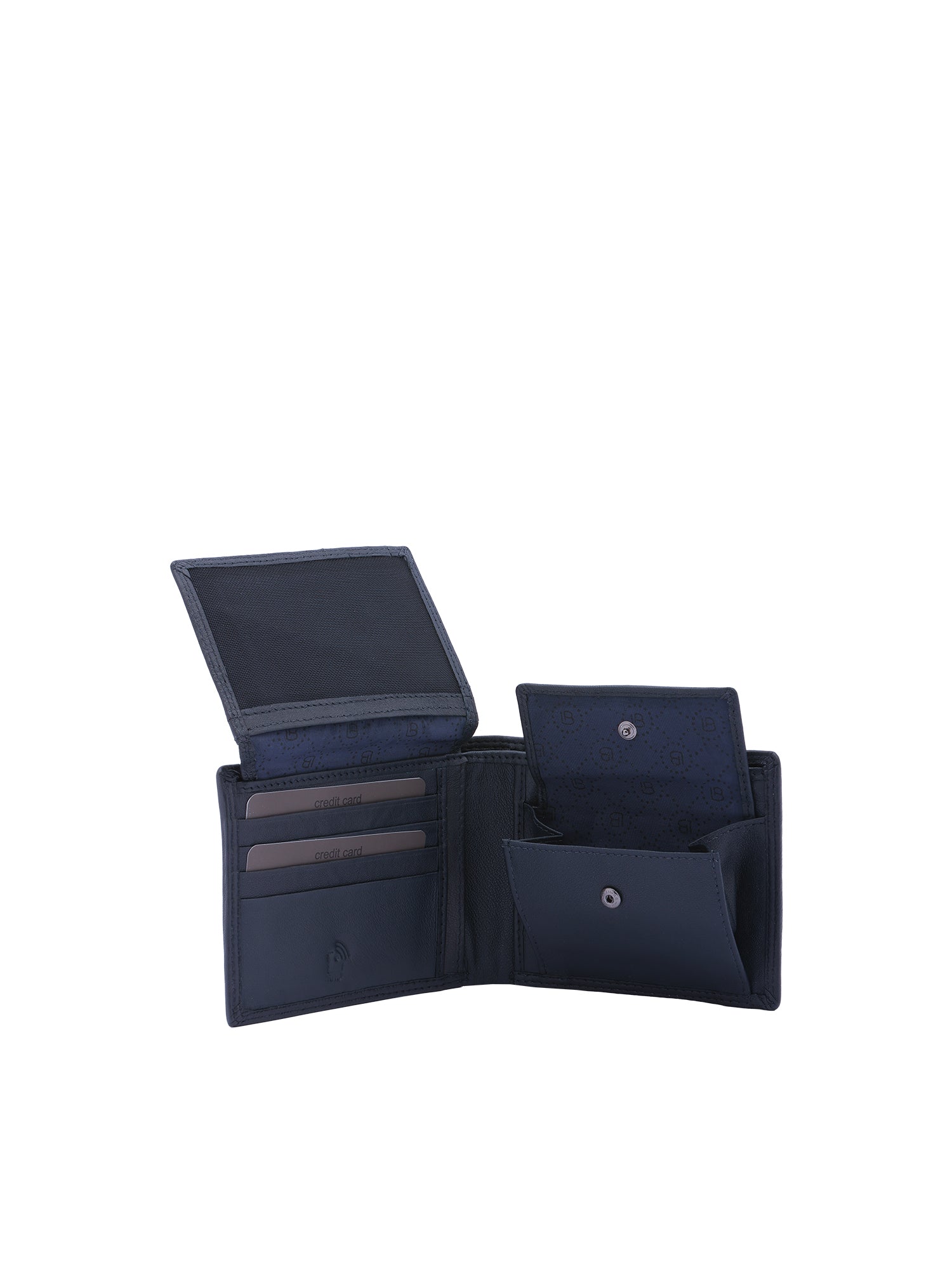 Portafoglio uomo in vera pelle Casual LB7602-40-BLU Laura Biagiotti