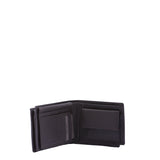 Portafoglio uomo in vera pelle Casual LB7602-40-MARRONE SCURO Laura Biagiotti