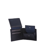 Portafoglio uomo in vera pelle Casual LB7602-40-NERO Laura Biagiotti