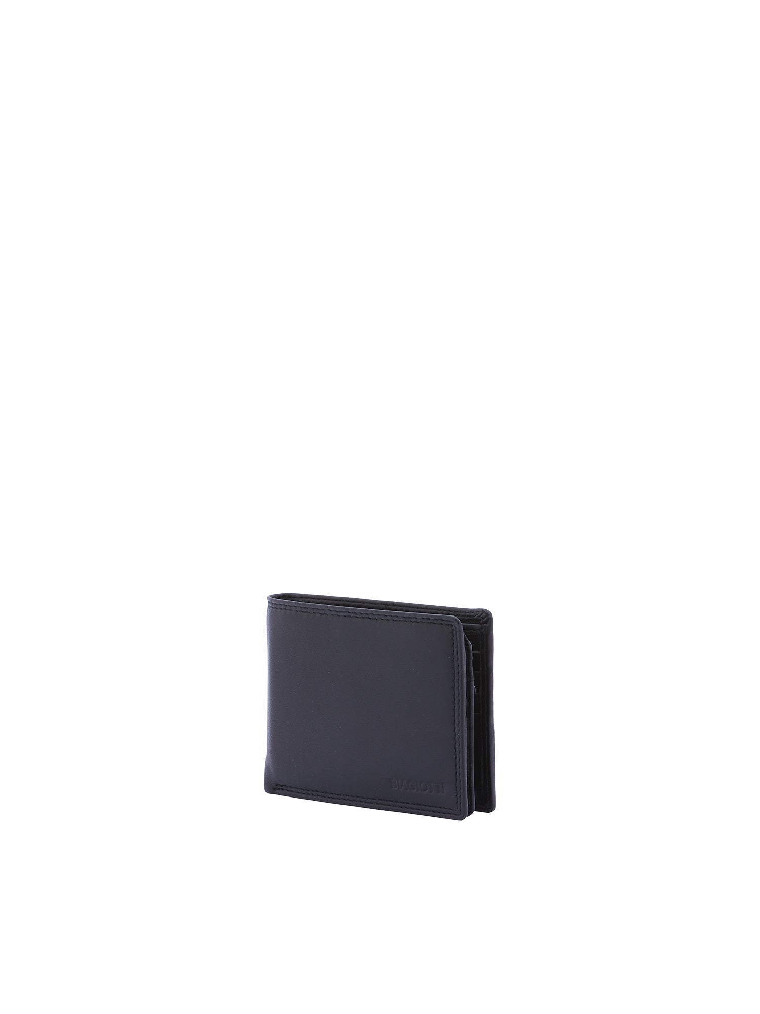 Portafoglio da uomo in vera pelle Casual LB7602-41-NERO Laura Biagiotti